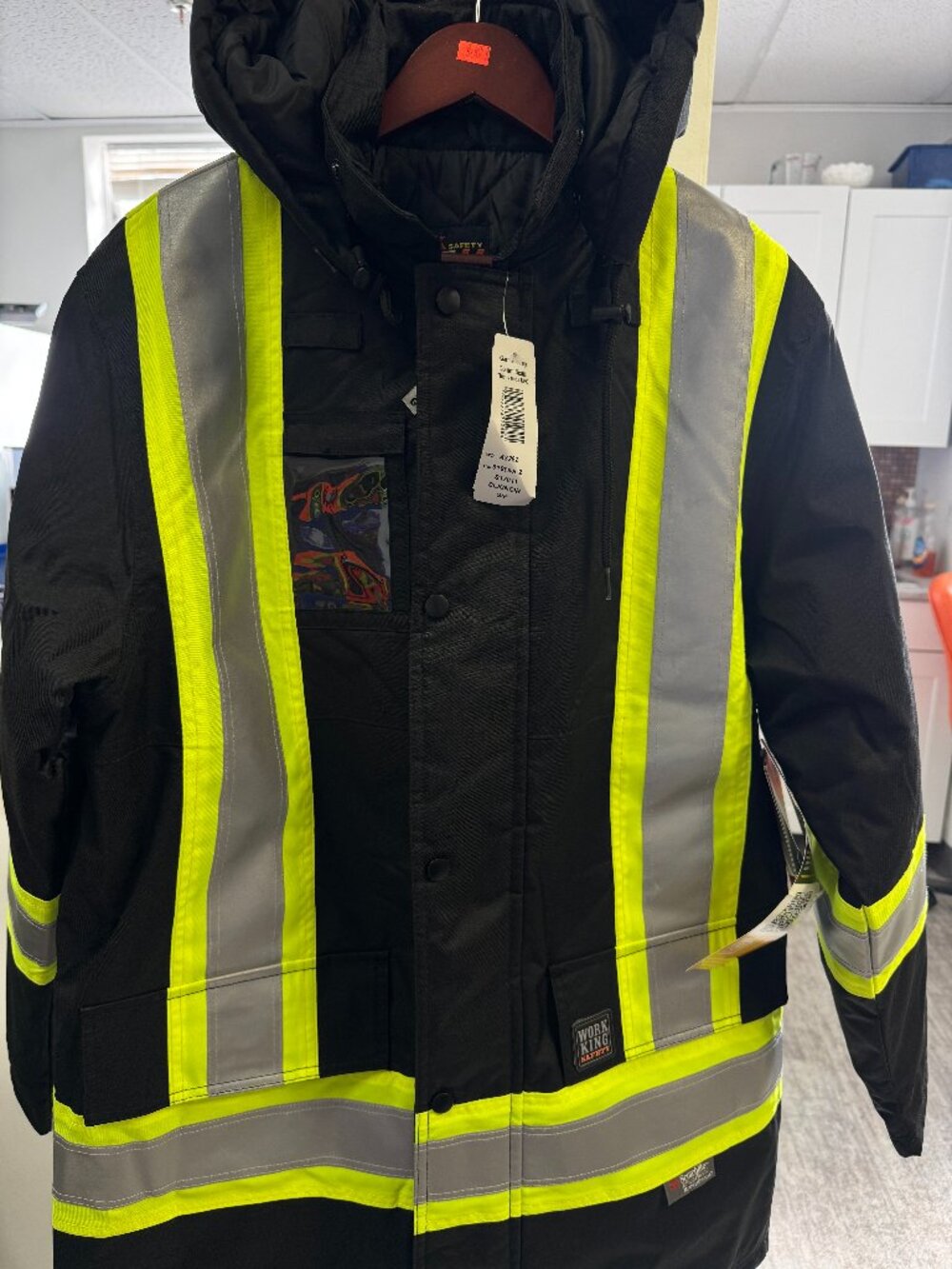 Small Work King Lined Safety Parka